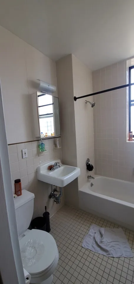 Upper East Side Residence Bathroom before