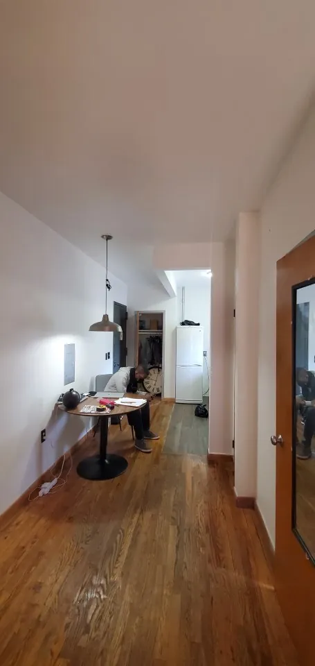 Upper East Side Residence Hallway & Bath Entry before