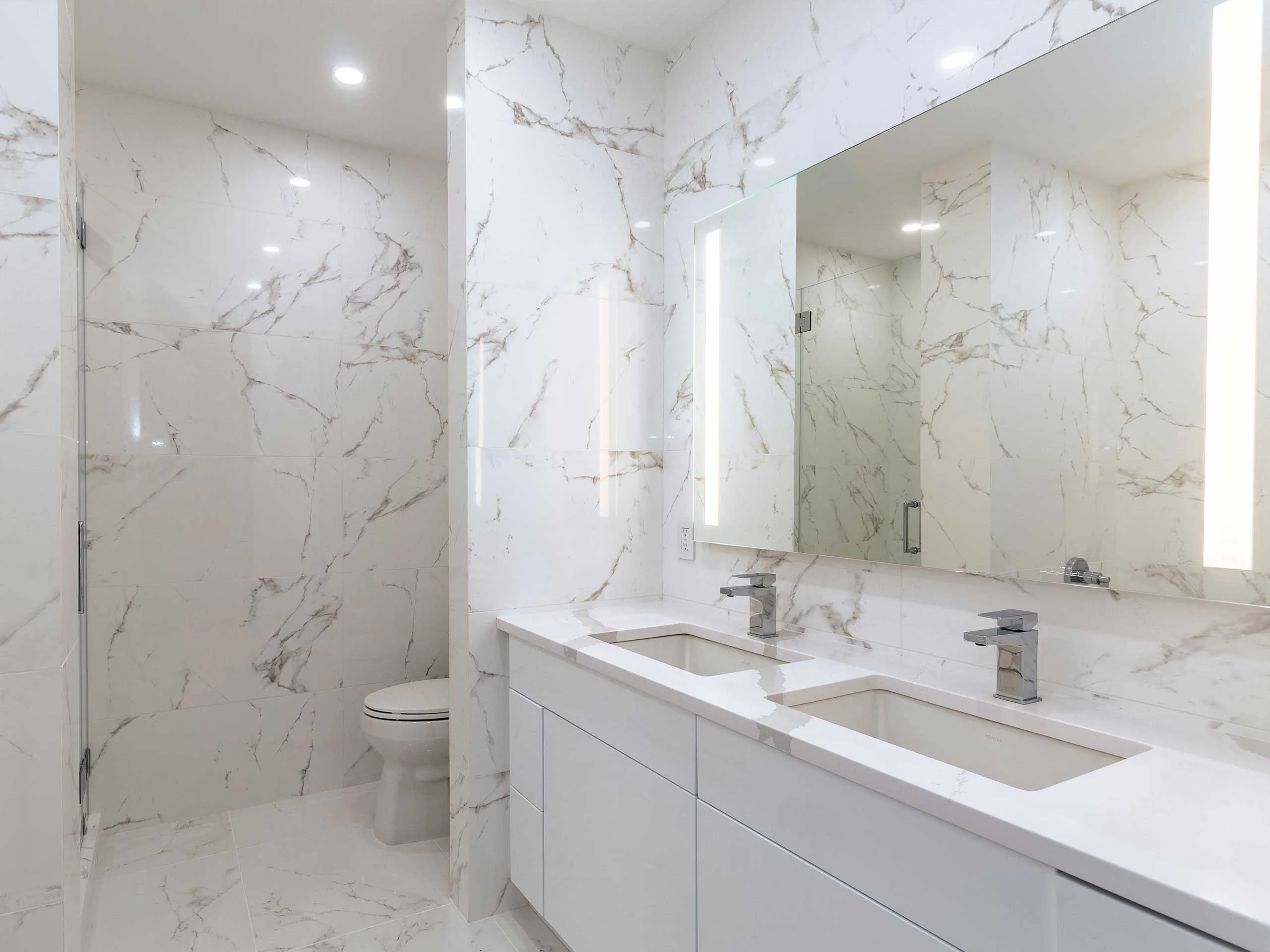Manhattan Full Bathroom Renovation: Premium Gut Renovation - Photo 1