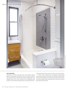 Kitchen + Bath Design / Build January / February 2019 Magazine Spotlight on Knockout Renovation