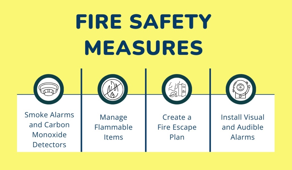 Fire safety measures for the home